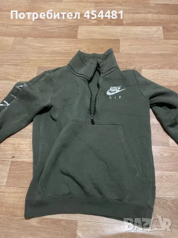 Nike Air half zip fleece jumper , снимка 1 - Спортни дрехи, екипи - 48773903