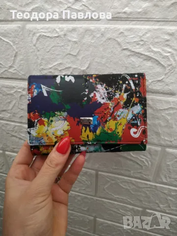 Дамско портмоне Enzo Nori, снимка 3 - Портфейли, портмонета - 37892092