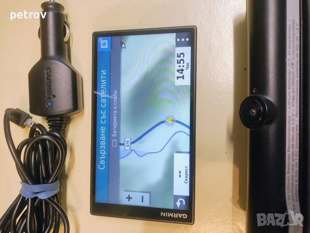 Навигация GPS с безжична камера за заден ход GARMIN , снимка 4 - Части - 53140528