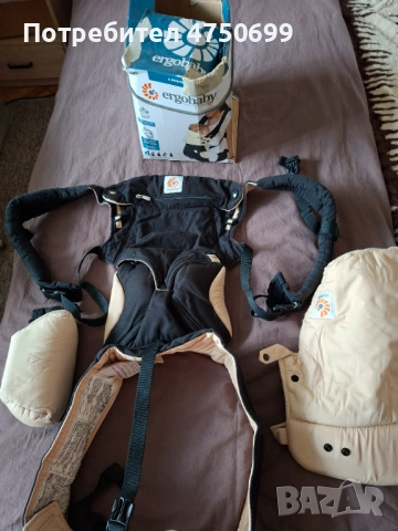 Бебешко кенгуру Ergobaby Comfort Thru Ergonomics, снимка 2 - Кенгура и ранички - 53968255