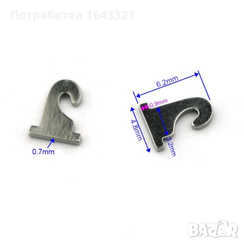 Кука за панта на очила