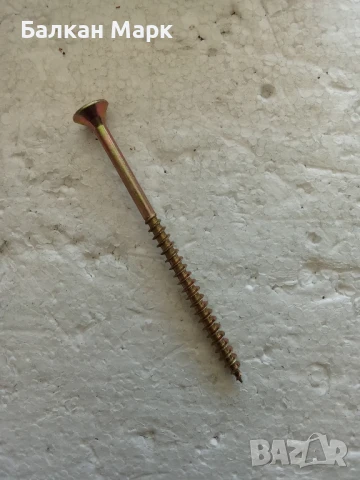 ВИНТОВЕ ЗА ДЪРВО-TORX,ПДЧ,МДФ,шперплат,OSB-5х80мм- 100бр./оп., снимка 3 - Строителни материали - 50522383