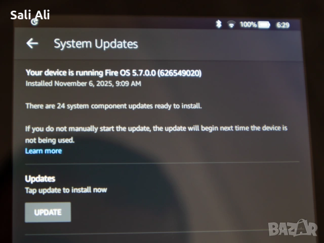 Amazon Fire 7 5th gen WiFi таблет - Работещ, Тестван, Бърз и стабилен, снимка 10 - Таблети - 53063690
