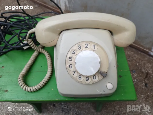 Стар немски телефон с шайба , снимка 5 - Други ценни предмети - 50424055