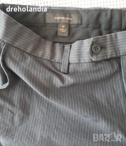 Елегантен памучен панталон COUNTRY ROAD – ( 32 ) / M – 2 бр., снимка 6 - Панталони - 51810784
