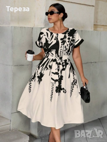 🆕️Дълга флорална рокля / XL, снимка 3 - Рокли - 52275826