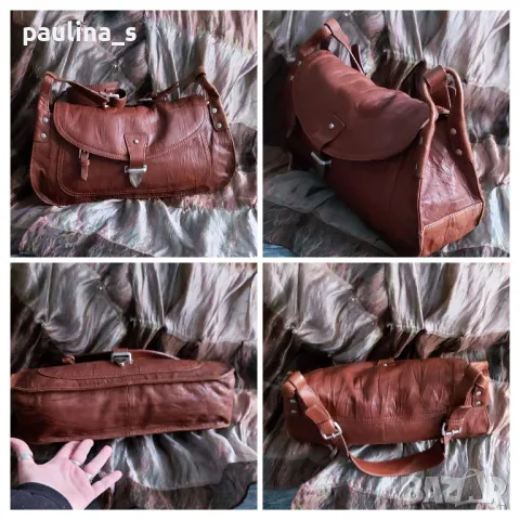 Винтидж аутлет! / Две Чанти от естествена кожа "Jucy Couture", "Adax" / genuine leather , снимка 2 - Чанти - 43360340