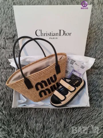 плажни чанти Miu Miu , снимка 2 - Чанти - 50345289