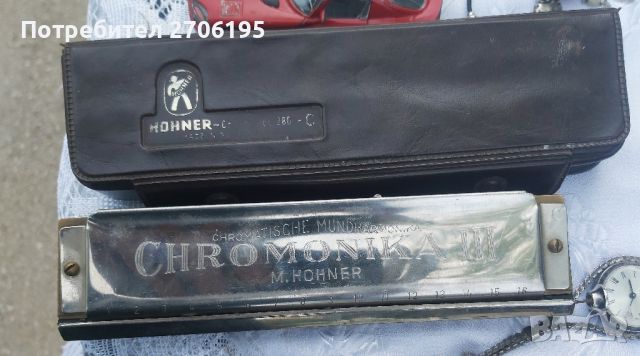 Hohner Mundharmonika Chromonica 3 , снимка 3 - Духови инструменти - 45695443