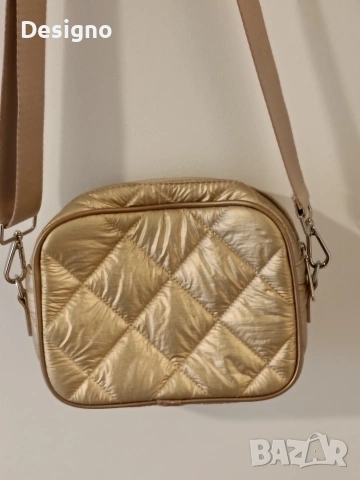 Златиста Чанта Juicy Couture , снимка 4 - Чанти - 54207160