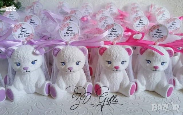 🌸 Подаръчета за гости мечета 🌸