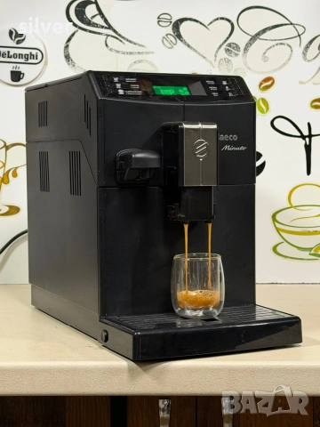 Кафемашина кафе автомат Saeco minuto с гаранция, снимка 6 - Кафемашини - 53613653