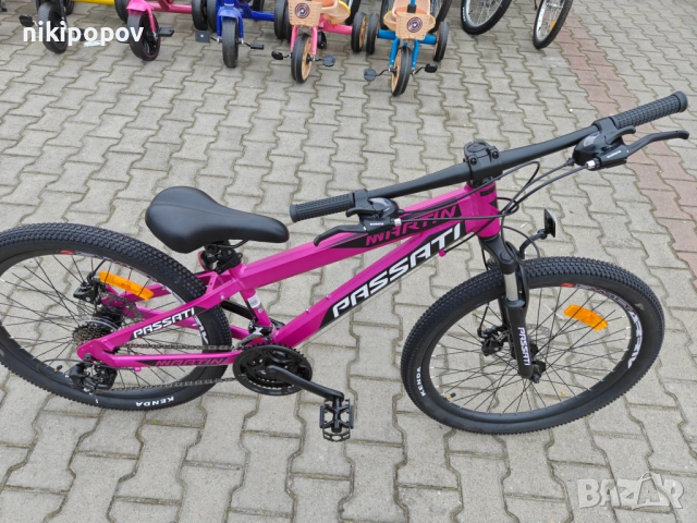 PASSATI Алуминиев велосипед 24" MARTYN розов, снимка 3 - Велосипеди - 53918287