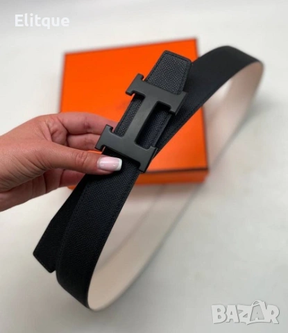 колани от естествена кожа в кутия hermes , снимка 4 - Колани - 53216917