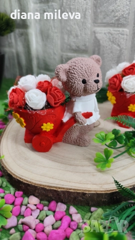 Сладки малки мечета в бяло и червено!!, снимка 9 - Декорация за дома - 52126193