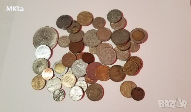 Лот монети и жетони, снимка 2 - Нумизматика и бонистика - 46432345