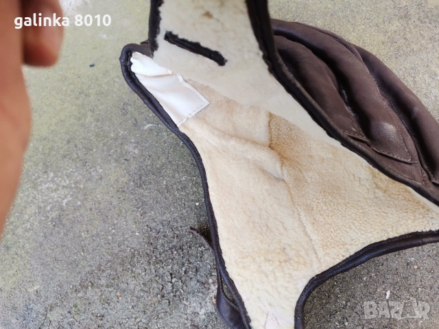 Стара кожена шапка , снимка 4 - Антикварни и старинни предмети - 53845051