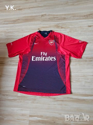 Оригинална мъжка тениска Nike FitDry x F.C. Arsenal / Season 07-08 (Training), снимка 2 - Тениски - 40396912