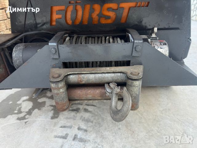 Forst TR8 woodchipper/ Форст Дробилка за клони самоходна 20см вход, снимка 5 - Селскостопанска техника - 46748273