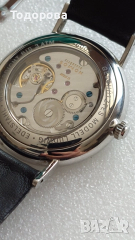 Оригинален, стилен Мъжки колекционен часовник ''NOMOS Glashütte''-37.5mm.Глазхюте., 3 800 лв, снимка 2 - Мъжки - 52016498