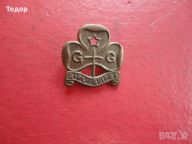 Старинен бронзов знак значка с номер , снимка 7 - Колекции - 53302398