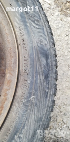 Зимни гуми с джанти от Мазда 6 16 цола, снимка 6 - Гуми и джанти - 52337390