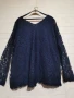 ДАНТЕЛЕНА ТУНИКА ТЪМНО СИНЬО 2XL-3XL, снимка 6
