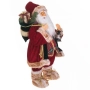 Коледна фигура Дядо Коледа с червено облекло, фенер и чувал, 80cм, снимка 3