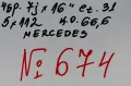 16’’5x112 originalni za mercedes 16”5х112 оригинални за мерцедес-№674, снимка 2