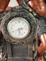 Фигуративен настолен, каминен часовник, снимка 3