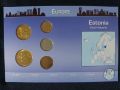 Комплектен сет - Естония 1994 - 2004 , 5 монети, снимка 2