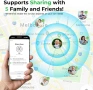 Комплект от 4 двусистемни тракера за iOS и Android за ключове, багаж, портфейл, превозни средства, снимка 3