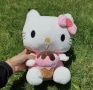 Плюшена играчка Кити със Сладолед 30см, Hello Kitty with Ice Cream, снимка 2
