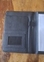 папка за документи луксозна кожена черна малка A5 , снимка 3