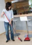 Vileda Superfeger Classic Broom with Telescopic Handle and Microfibre Sweeper, Suitable for Allergy , снимка 5