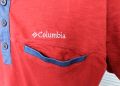 Columbia - мъжка  памучна тениска за планина и туризъм  размер XL slim fit , снимка 6