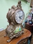 Прекрасен антикварен настолен каминен часовник , снимка 4