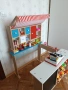 Дървен детски магазин/щанд за игра+аксесоари , снимка 4