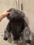 Ново детско зимно яке естествена кожа, снимка 4