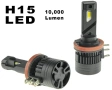 LED диодни крушки за фарове - H15 CANBUS, 12V, 60W, 10000LM, снимка 1