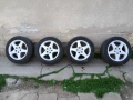 Алуминиеви джанти с нови летни гуми ханкок 16ки, снимка 1