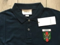 НОВА тъмно синя памучна поло тениска яка якичка GUCCI / Гучи размер M, снимка 4