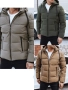 Мъжко зимно ватирано яке с качулка, 3цвята , снимка 1