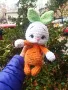 Ръчно Изплетено Зайче "Амигуруми", снимка 3