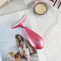 Нов Масажор с термо и вибро терапия – лице/шия, 3 режима, USB за жени, снимка 5