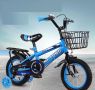 Детски велосипед с кош (001) - 2 цвята, снимка 2