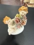 Порцеланова фигура ХЕРУВИМИ с букет от рози Karl Ens. №7906, снимка 4