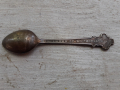 Стара колекционерска дебело посребрена лъжичка на Rolex, снимка 4