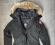 Canada Goose Womens Montebello Parka Classic fit Coat Jacket Size S Black , снимка 3