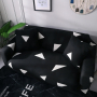 Еластичен калъф за диван "Мечта", черно и бяло, снимка 3
